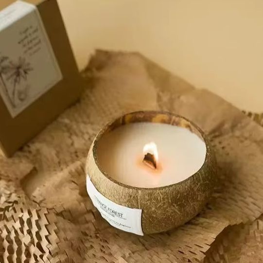 Candle Supplies Free Shipping - 천연 코코넛 껍질 향초, 아로마테라피 식물