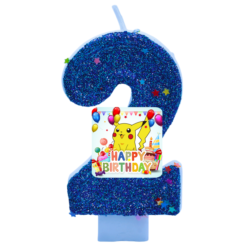 Zebra Candle Supplies - 포켓몬 몬스터 피카추 양초 테마 생일