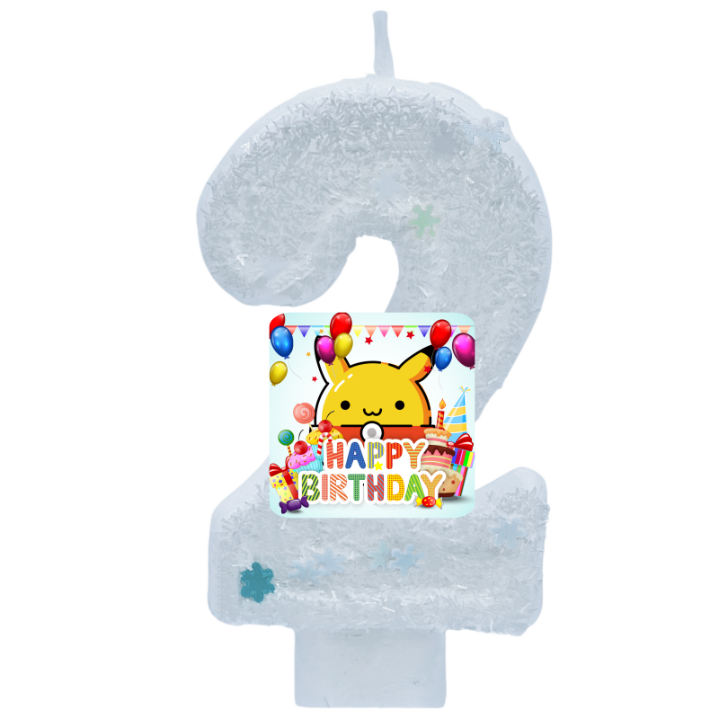 Zebra Candle Supplies - 포켓몬 몬스터 피카추 양초 테마 생일
