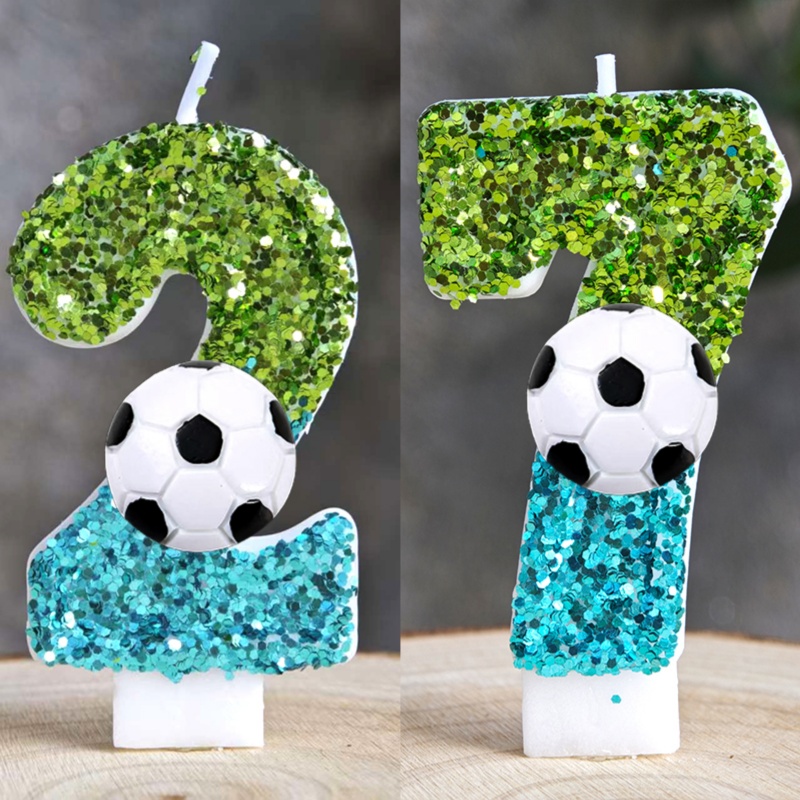 Zebra Candle Supplies - 축구 양초 번호 0-9 축구 양초