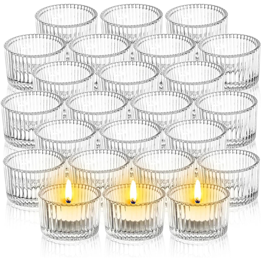 6/12개 투명 티라이트 캔들 홀더, 테이블 센터피스용 - Candle Glass Supplies 리뷰 및 가격