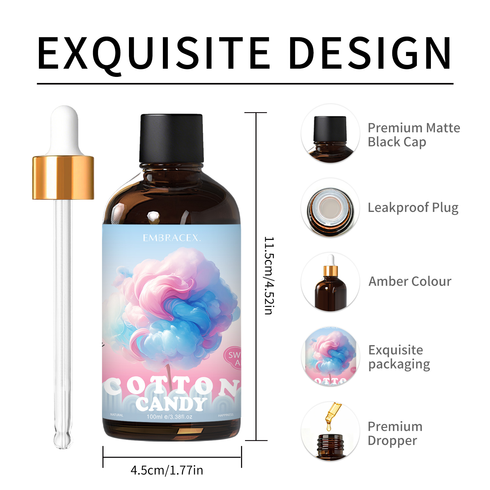 100ml 솜사탕 에센셜 오일 디퓨저 양초 만들기 친구 - Candle Supplies Free Shipping 리뷰 및 가격