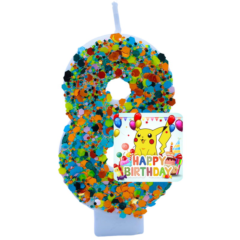 포켓몬 몬스터 피카추 양초 테마 생일 숫자 0-9 애니 - Zebra Candle Supplies 리뷰 및 가격