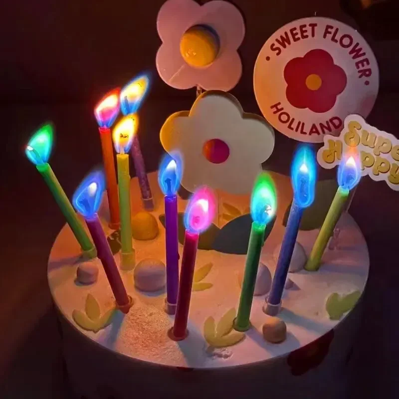 6pcs 컬러 생일 파티 용품 결혼식 다채로운 여러 가 - Zebra Candle Supplies 리뷰 및 가격