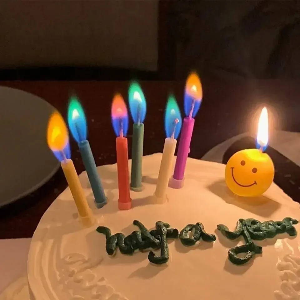 6pcs 컬러 생일 파티 용품 결혼식 다채로운 여러 가 - Zebra Candle Supplies 리뷰 및 가격