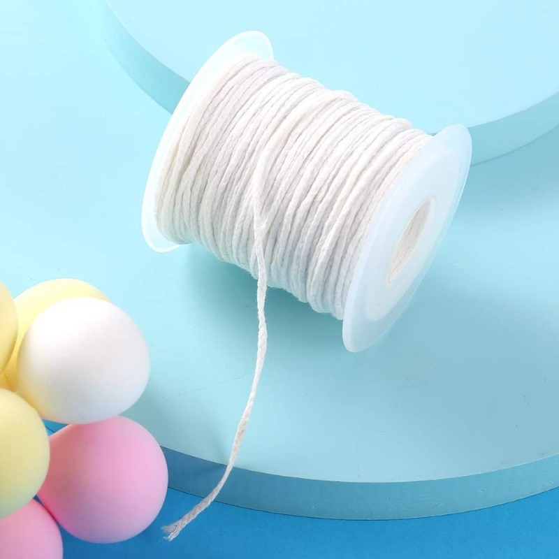 1PC 61 미터/롤 흰색 양초 심지 목화 양초 짠 심 - Candle Wax Scale 리뷰 및 가격