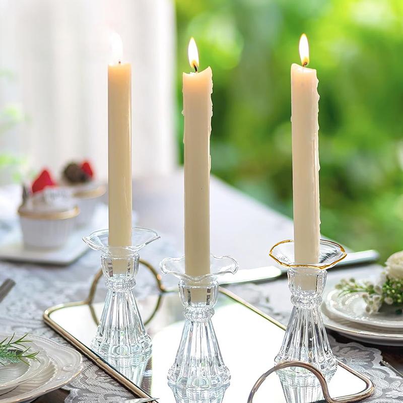 핫세일 3개입 유리 캔들 홀더 왁스 드립 가드 넘어짐  - Candle Glass Supplies 리뷰 및 가격