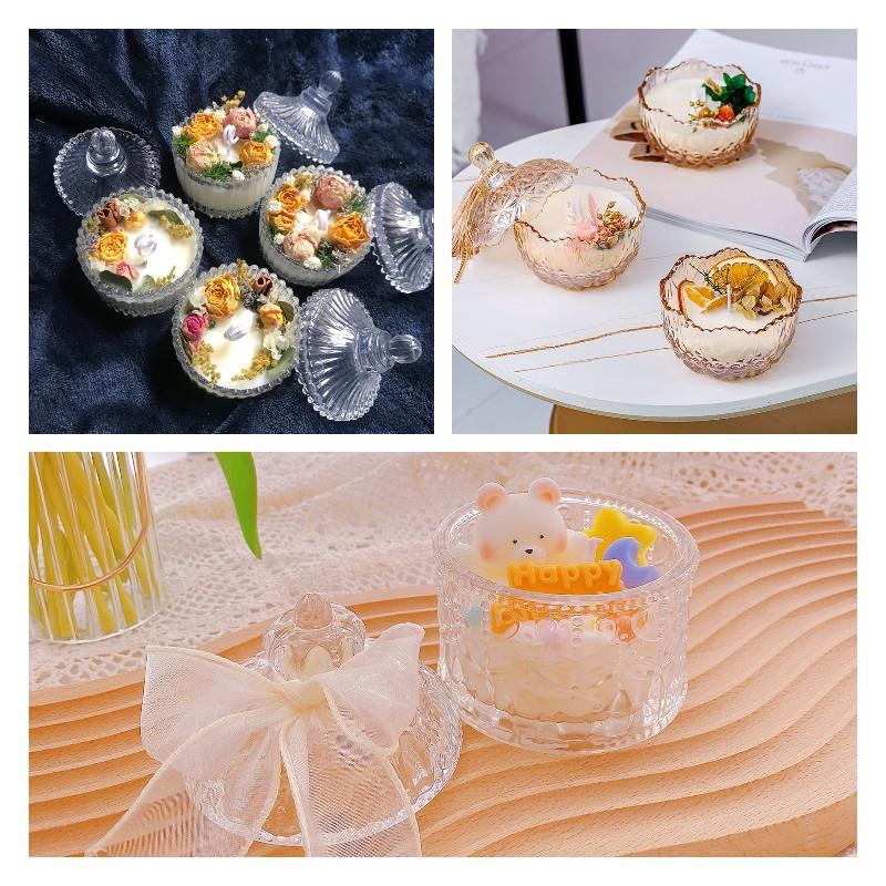 프랑스 유리 아로마 캔들 DIY 양초, 가정용 양초 병 - Candle Glass Supplies 리뷰 및 가격