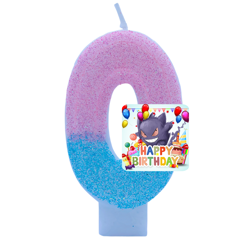포켓몬 겐가 캔들 테마 생일 숫자 0-9 애니메이션 피 - Zebra Candle Supplies 리뷰 및 가격