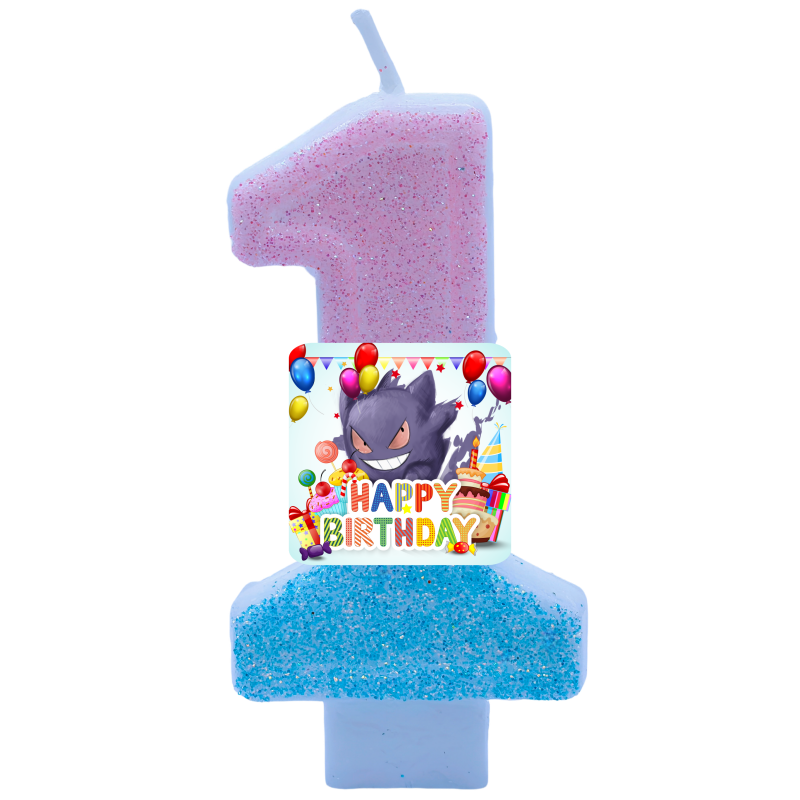 포켓몬 겐가 캔들 테마 생일 숫자 0-9 애니메이션 피 - Zebra Candle Supplies 리뷰 및 가격
