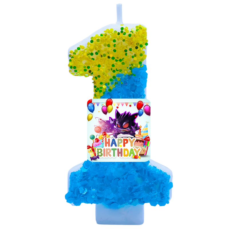 포켓몬 겐가 캔들 테마 생일 숫자 0-9 애니메이션 피 - Zebra Candle Supplies 리뷰 및 가격