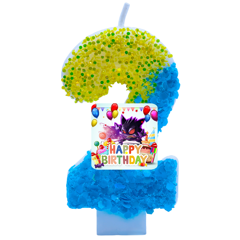 포켓몬 겐가 캔들 테마 생일 숫자 0-9 애니메이션 피 - Zebra Candle Supplies 리뷰 및 가격