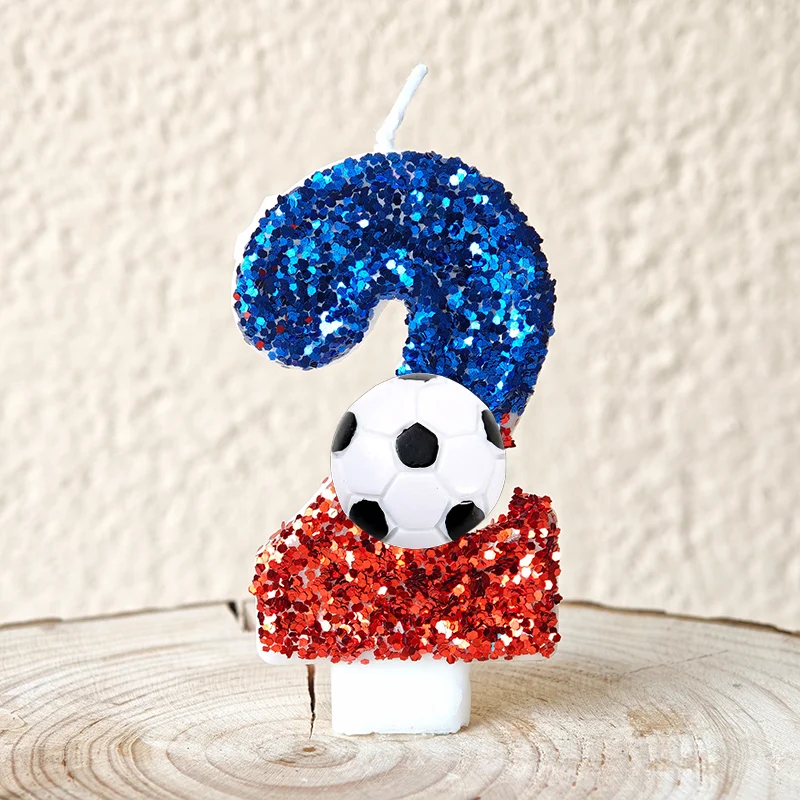 축구 양초 번호 0-9 축구 양초 케이크 장식 소년 생 - Zebra Candle Supplies 리뷰 및 가격